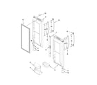 Amana AFF2534FEW2 refrigerator door parts diagram