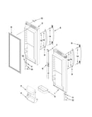 Refrigerator door parts