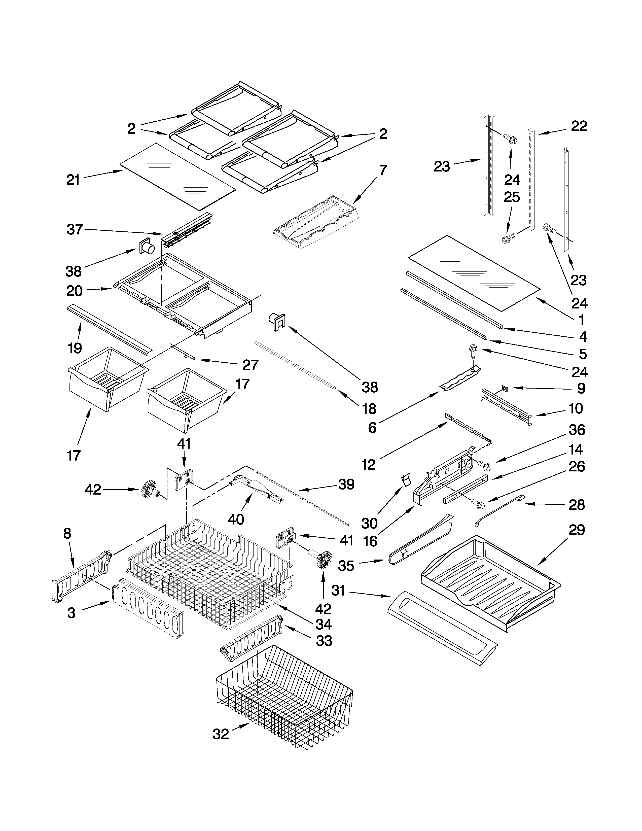 SHELF PARTS