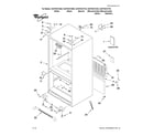 Whirlpool GX2FHDXVT02 cabinet parts diagram