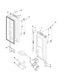 Refrigerator door parts