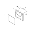 Freezer door parts