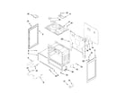 Whirlpool RF301OXTW01 chassis parts diagram