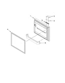 Freezer door parts