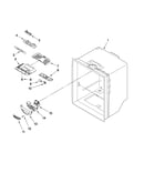 Refrigerator liner parts