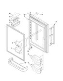 Refrigerator door parts