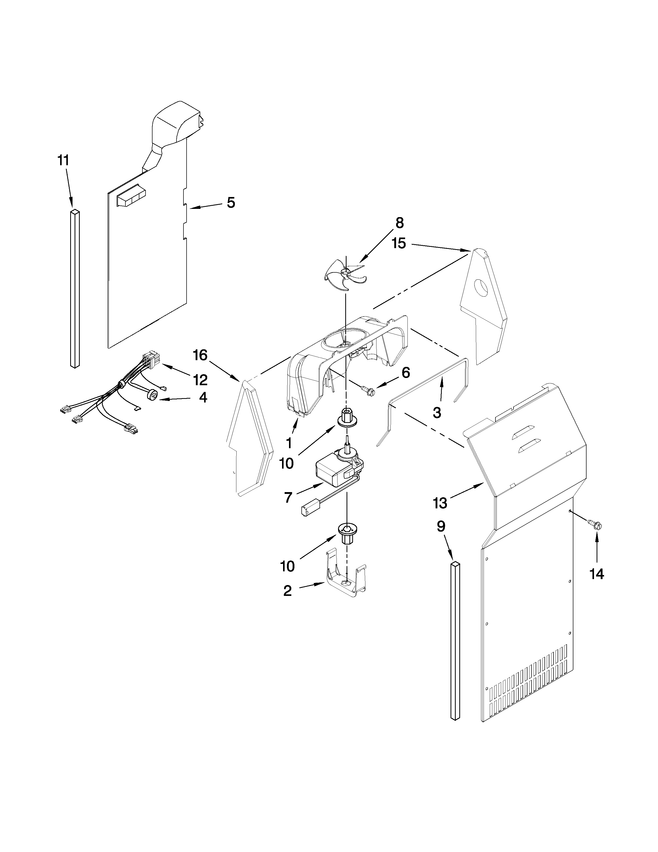 Air flow parts
