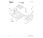 Whirlpool GW399LXUS4 cooktop parts diagram