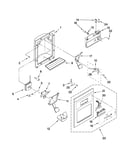 Dispenser front parts