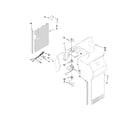Whirlpool ED5GNDXWD00 air flow parts diagram