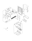 Dispenser front parts