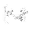 Upper wash and rinse parts