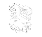 Whirlpool EB9FVHLWS00 freezer liner parts diagram