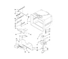 KitchenAid KBLS20EVMS4 freezer liner parts diagram