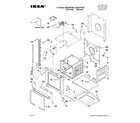 Ikea IBS350PXM00 oven parts diagram