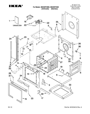 Oven parts