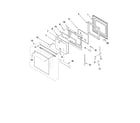 Ikea IBS350PXS00 oven door parts diagram