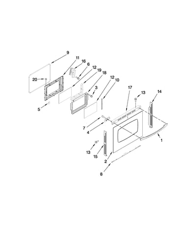 Lower door parts