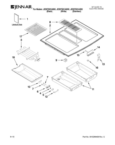 Cooktop parts