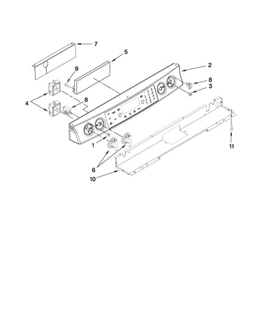 Control panel parts
