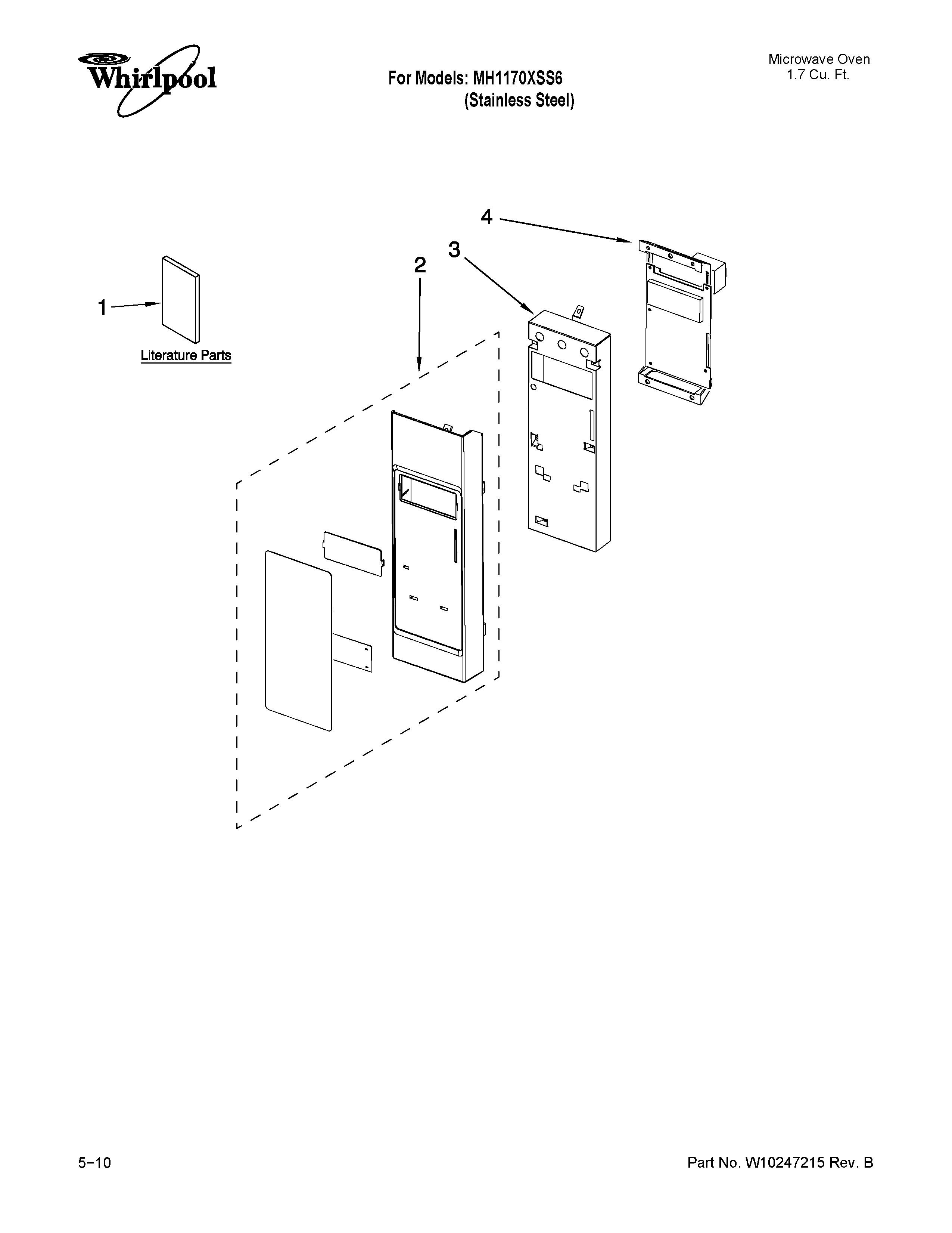 Control panel parts