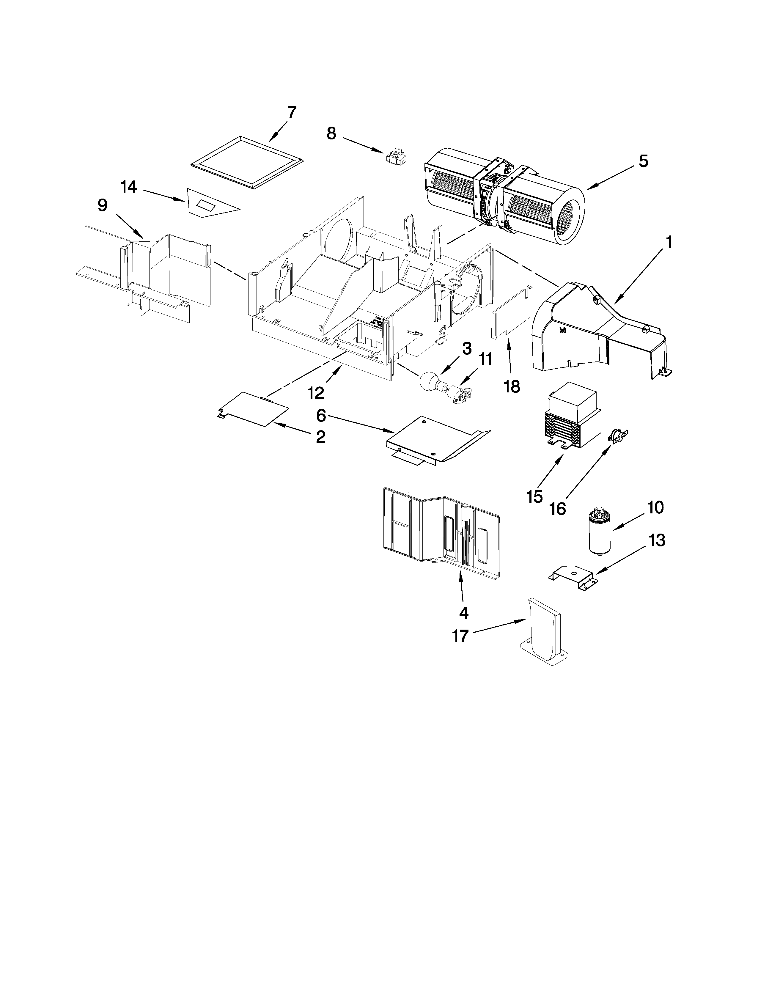Air flow parts