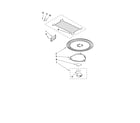 Whirlpool MH2175XSS5 turntable parts diagram
