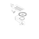 Whirlpool MH2175XSS5 turntable parts diagram