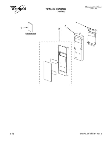 Control panel parts