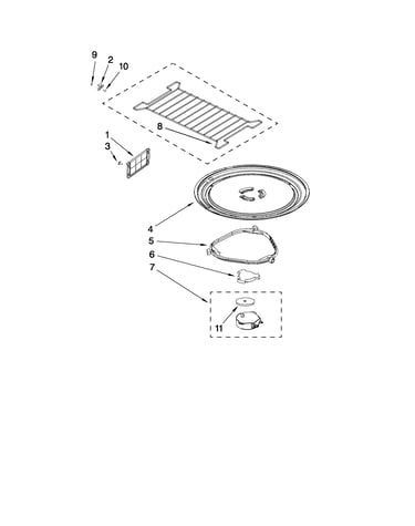 Turntable parts