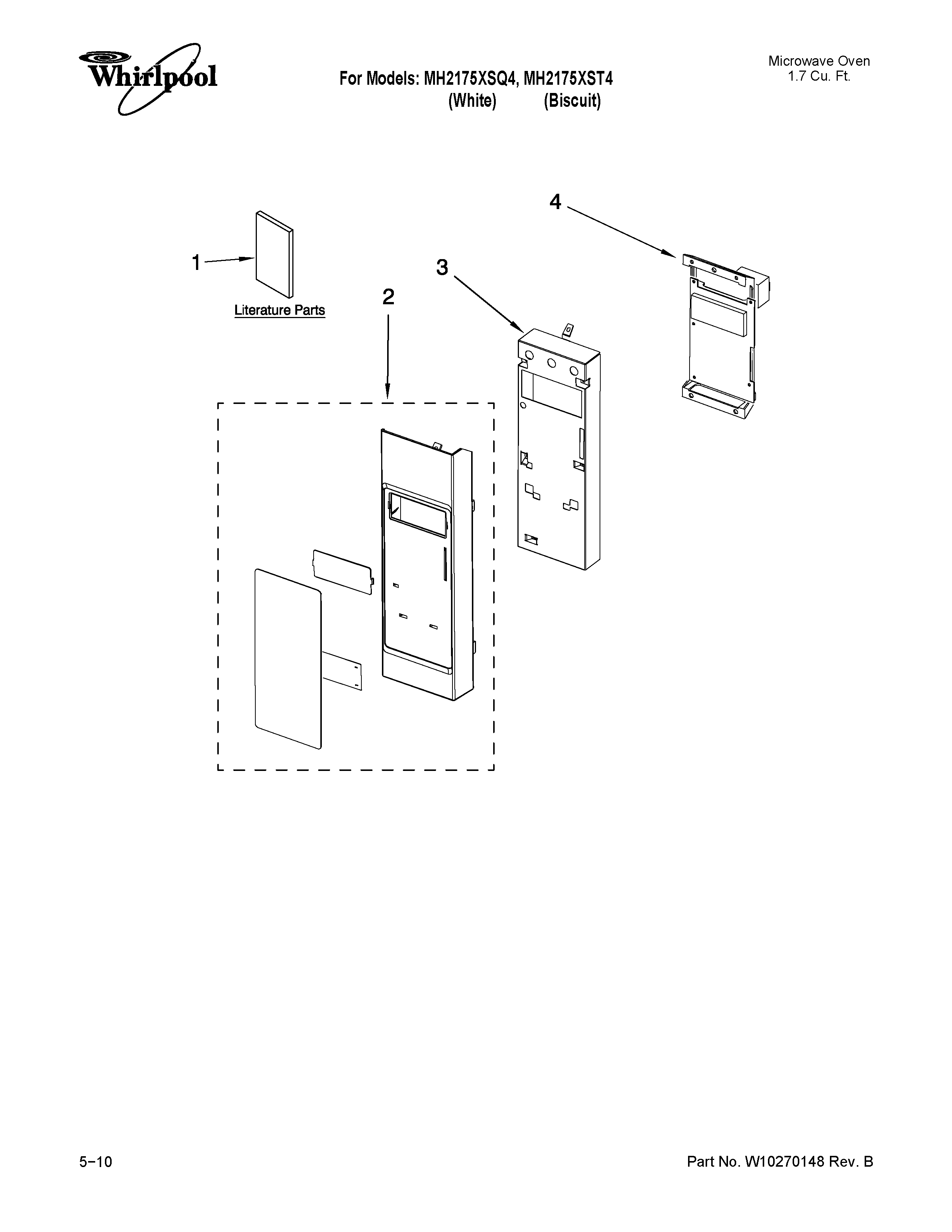 Control panel parts