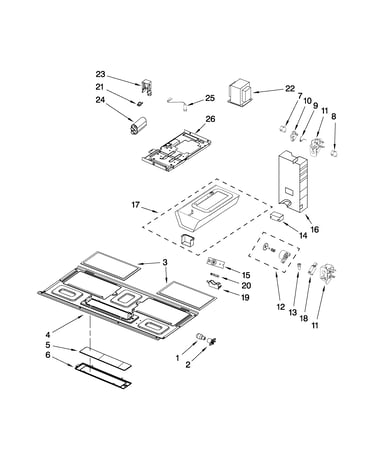 Interior and ventilation parts