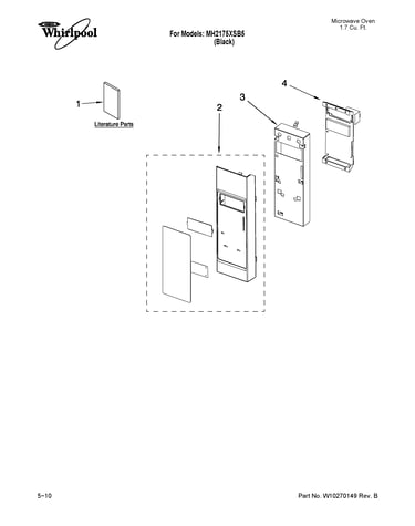 Control panel parts