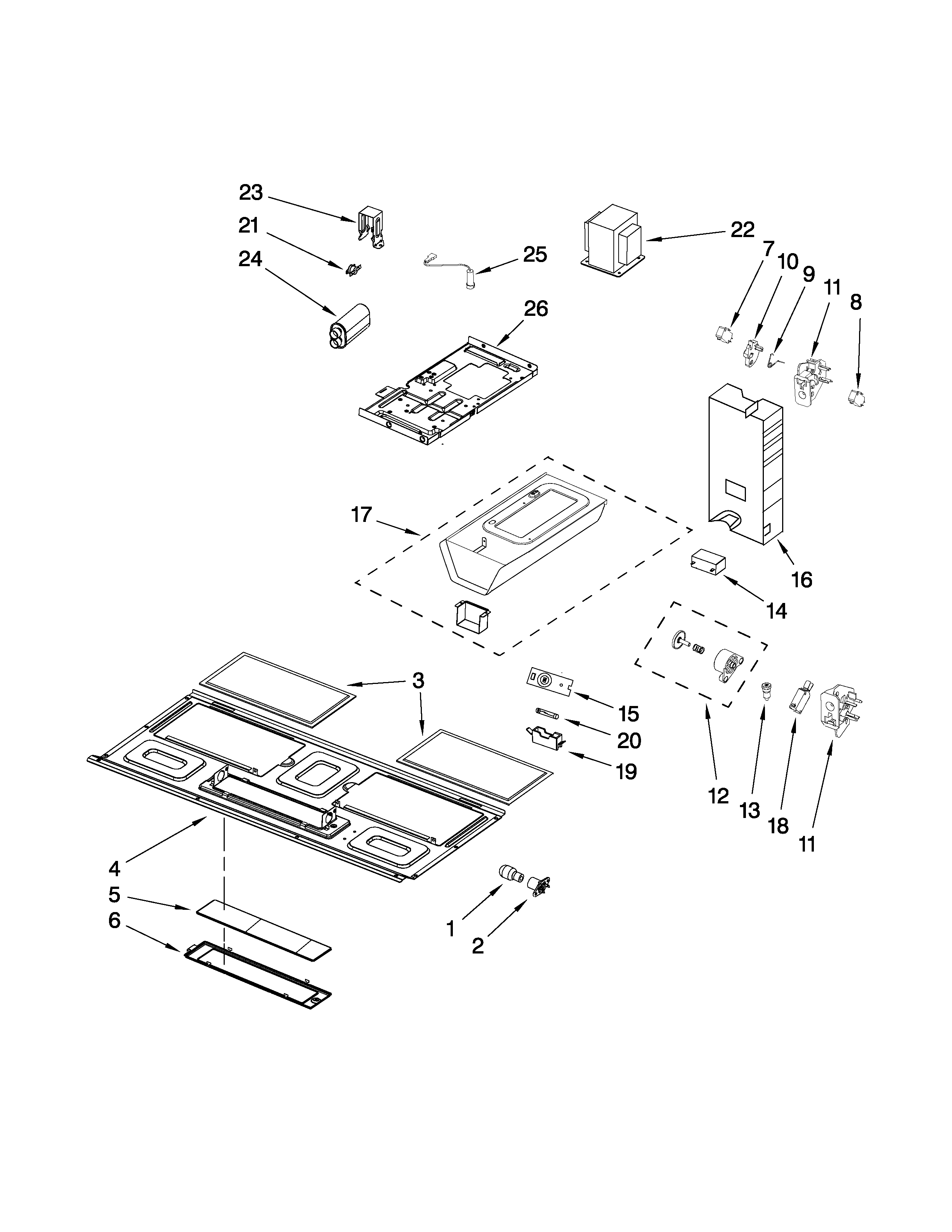 INTERIOR AND VENTILATION PARTS