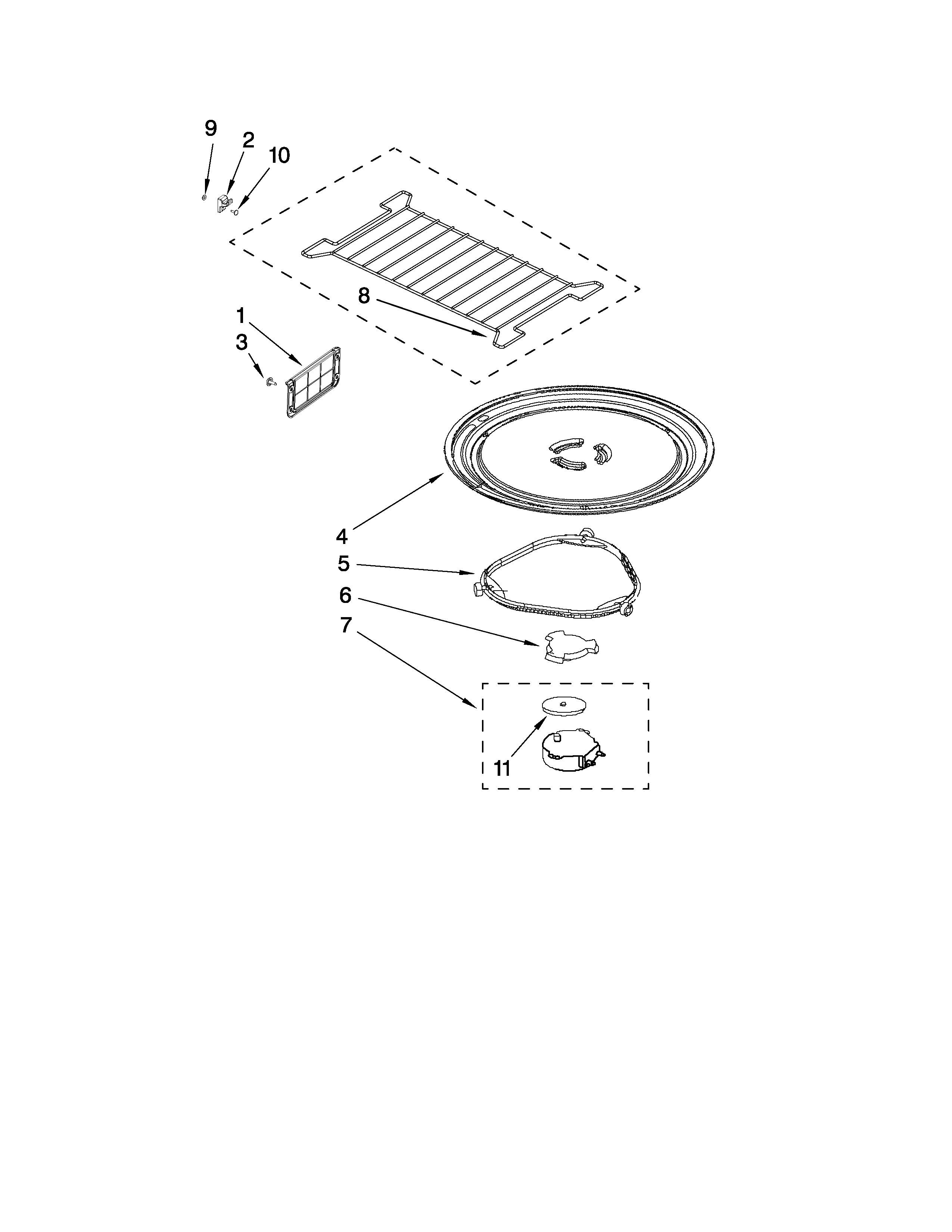 TURNTABLE PARTS