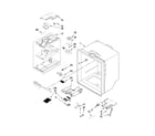Whirlpool GI7FVCXWY02 refrigerator liner parts diagram