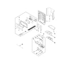 Whirlpool GI7FVCXWY02 dispenser front parts diagram