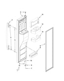 Freezer door parts
