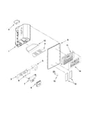 Dispenser front parts
