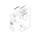 Whirlpool WSF26D3EXA00 icemaker parts diagram