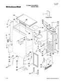 Cabinet liner and door parts