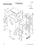 Cabinet liner and door parts