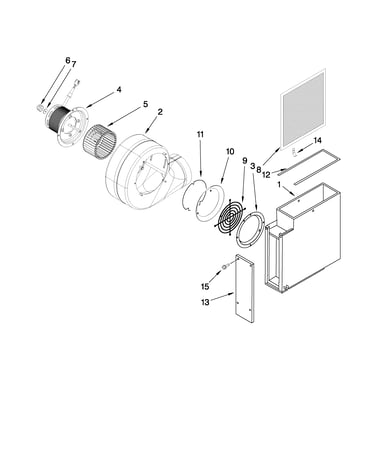 Blower unit parts