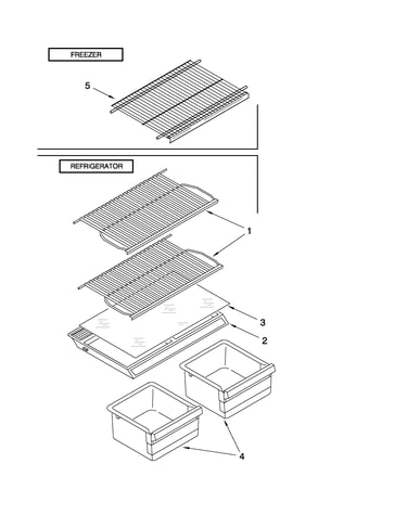 Shelf parts