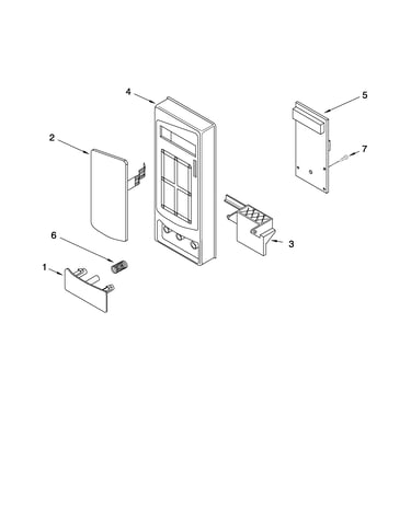 Control panel parts