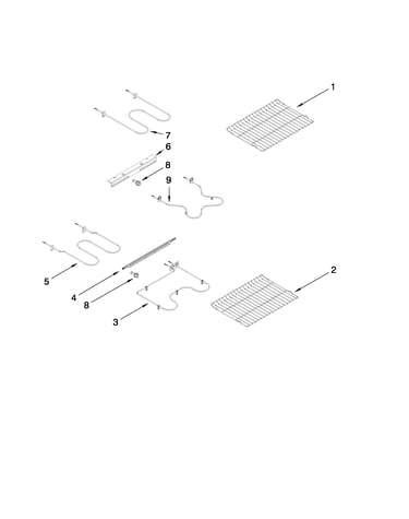 Rack and element parts
