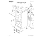 Maytag MFT2771WEB1 cabinet parts diagram