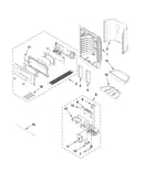 Dispenser front parts