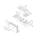 Freezer door parts