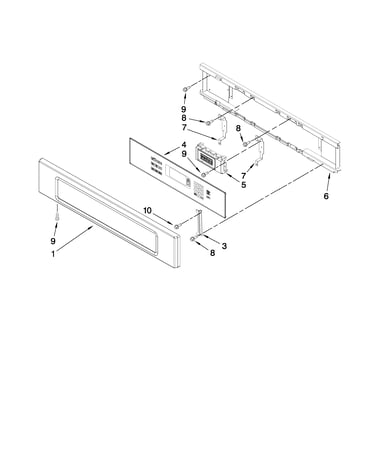 Control panel parts